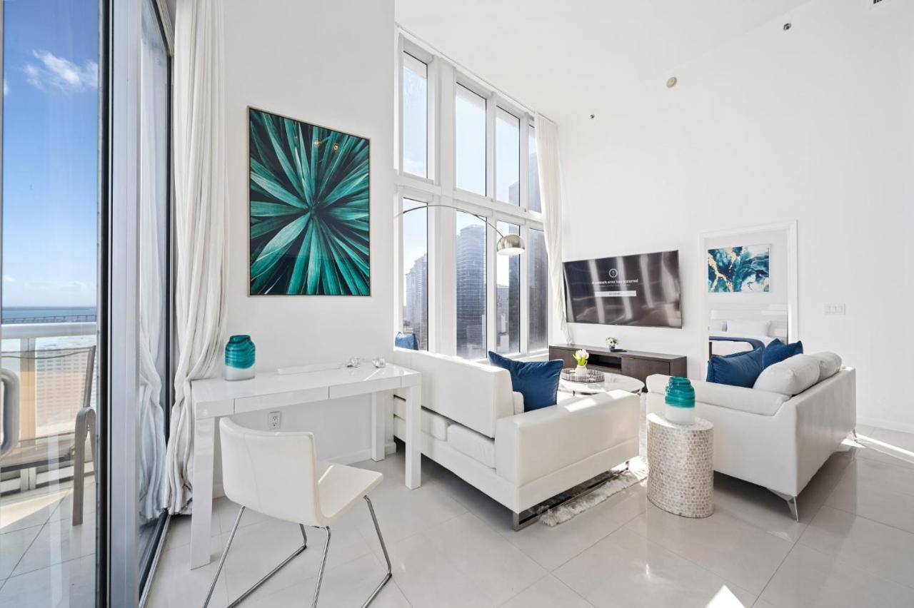 Appartamento Iconic Luxurious High Ceilings Unit Brickell W Miami Esterno foto