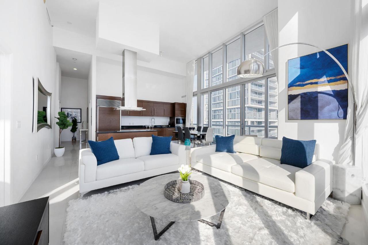 Appartamento Iconic Luxurious High Ceilings Unit Brickell W Miami Esterno foto